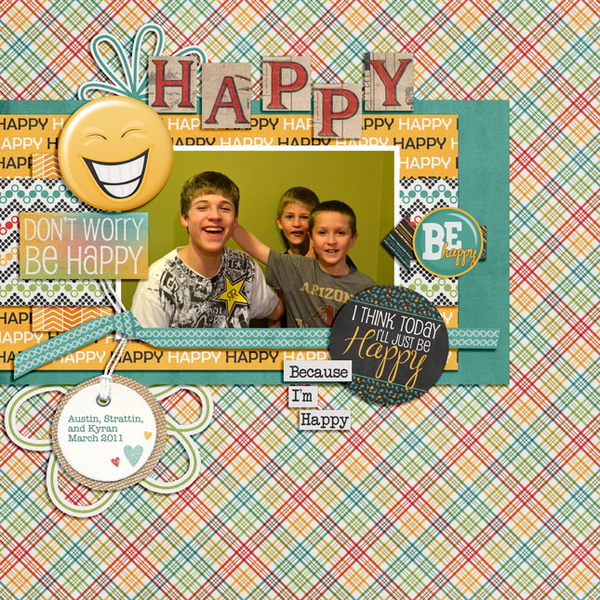 BE HAPPY