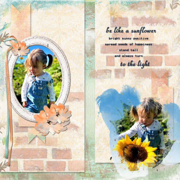 be like a sunflower