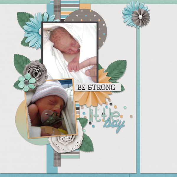 be strong little boy