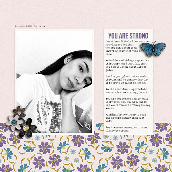 .be strong.
