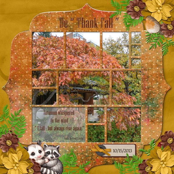 Be "Thank-fall"
