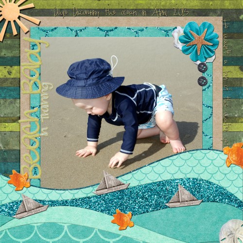 Beach Baby in Training