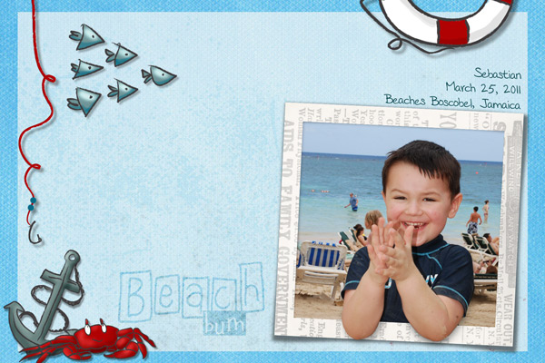Beach Bum Brag Book