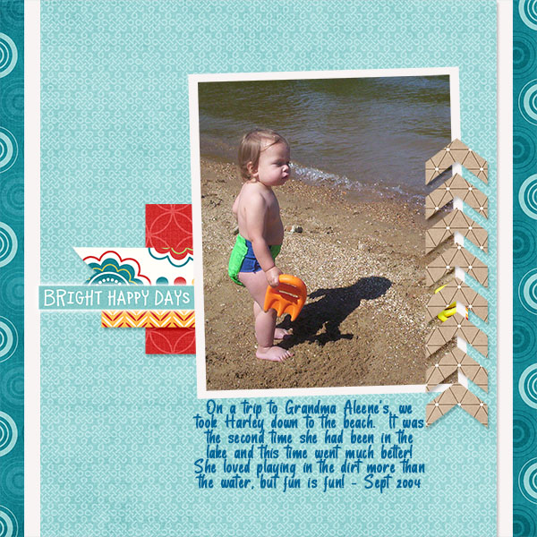 Beach Day - CP Mini Kit Aug 2020 Challenge