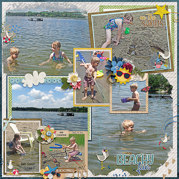 Beach Girl Scout Outing