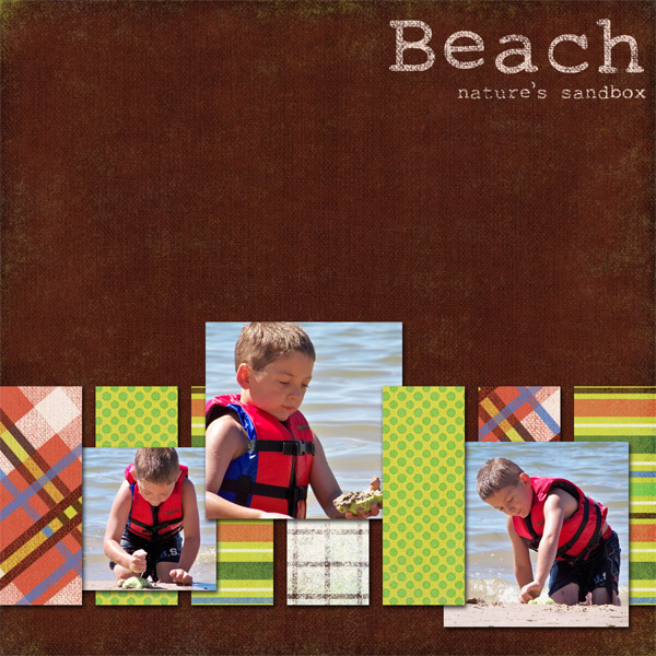 Beach, nature's sandbox