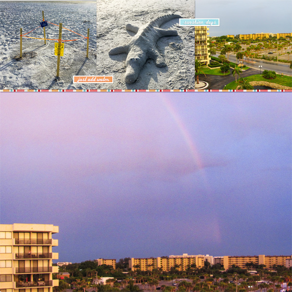 Beach Rainbow, left side