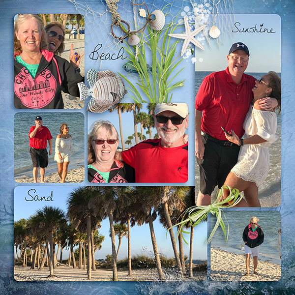 Beach Time in January