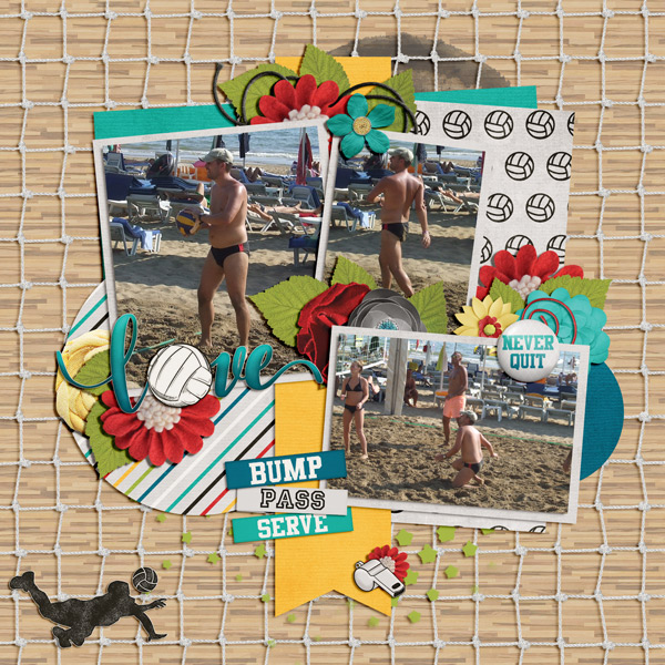 beach volleyball