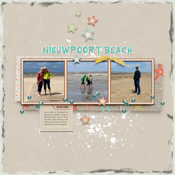 Beach walk Sisters