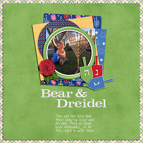 Bear + Dreidel