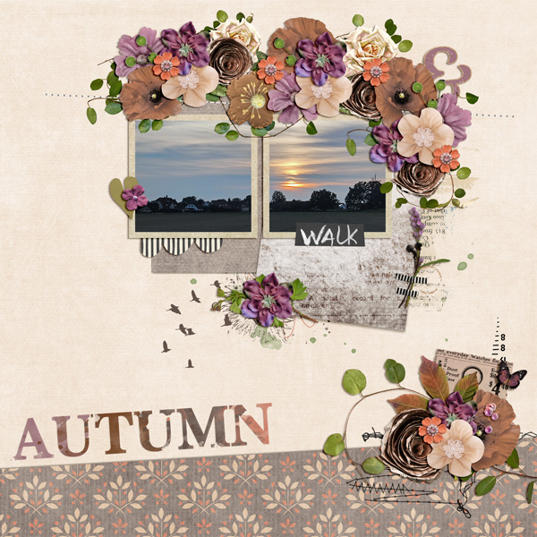 Beautiful Autumn Sunset