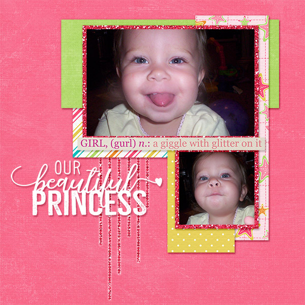 Beautiful Princess - Color Challenge Aug 2020