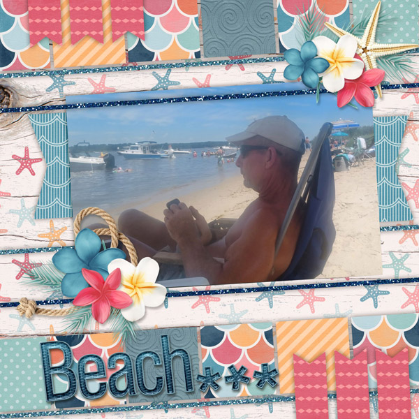 Beautiful Summer Days-LDrag, Template #2 Challenge GS