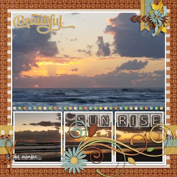 Beautiful sunrise