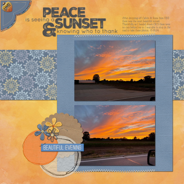 Beautiful Sunset 6-18-24