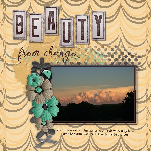 Beauty from change