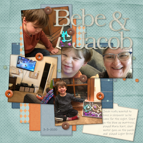 Bebe and Jacob Sleepover