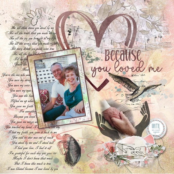 Because You Loved Me collection by Karen Schulz 1