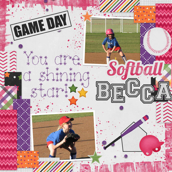 Becca softball