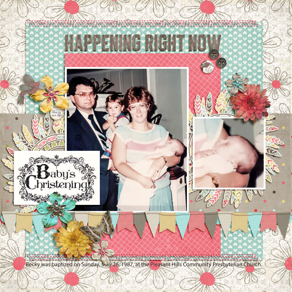 Becky's Baptism, 1987