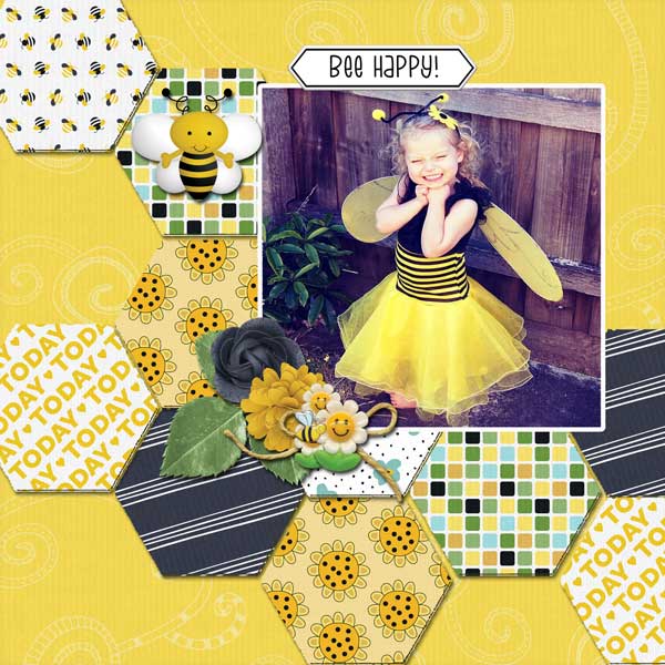 Bee Happy by Memory Mosaic