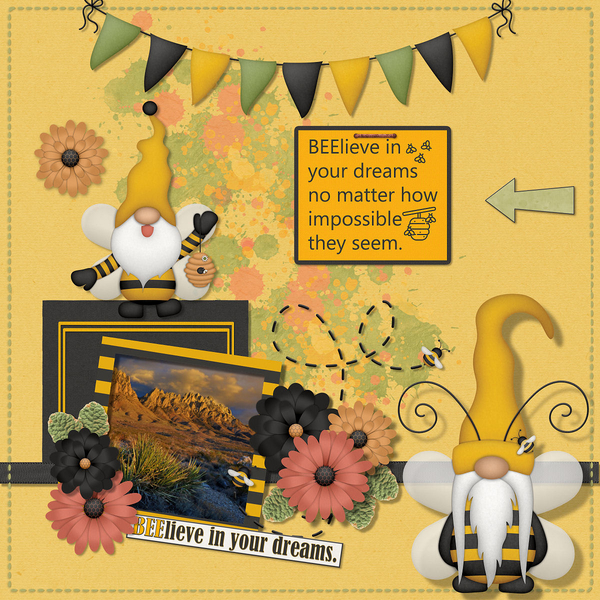 Bee-lieve by Boomersgirl Designs