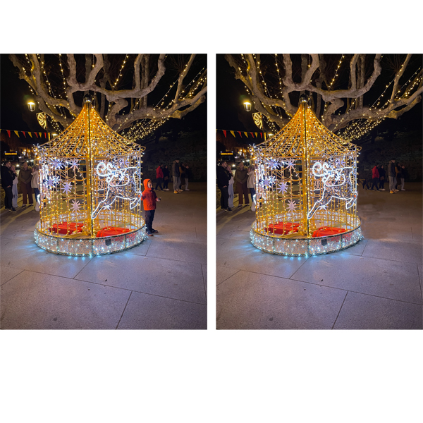 before and after using clonestamp