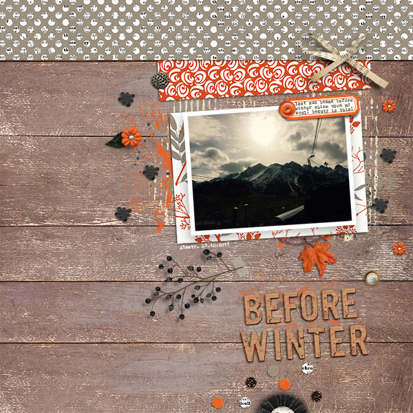before winter