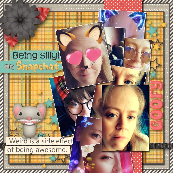 Being Silly On Snapchat
