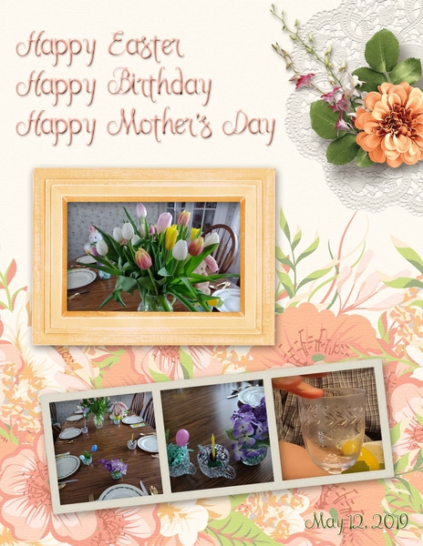 Belated Easter on Mother