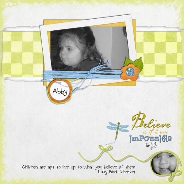 Believe as if...