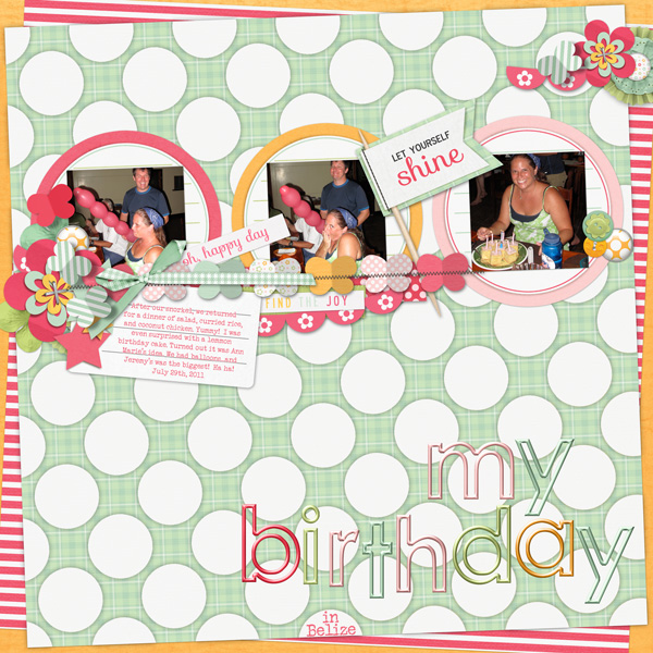 Belize - Birthday with Balloons
