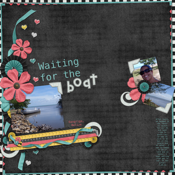 Belize - Waiting for the Boat