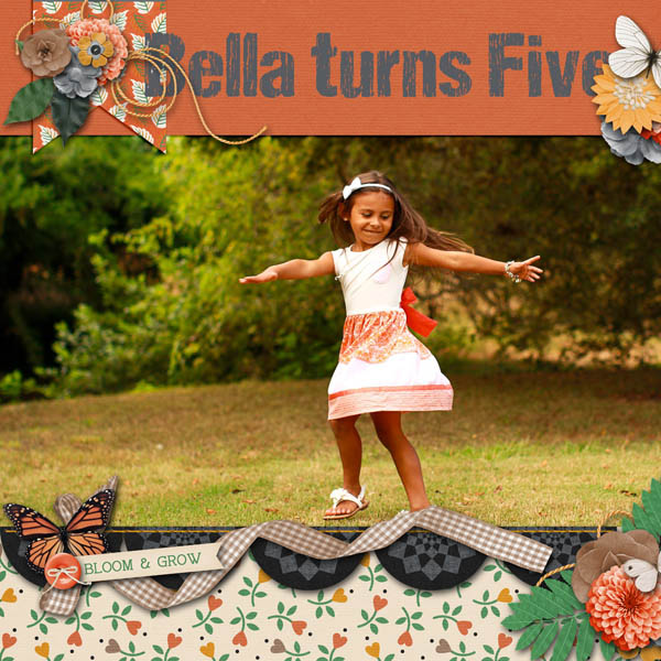 Bella turns Five - Left
