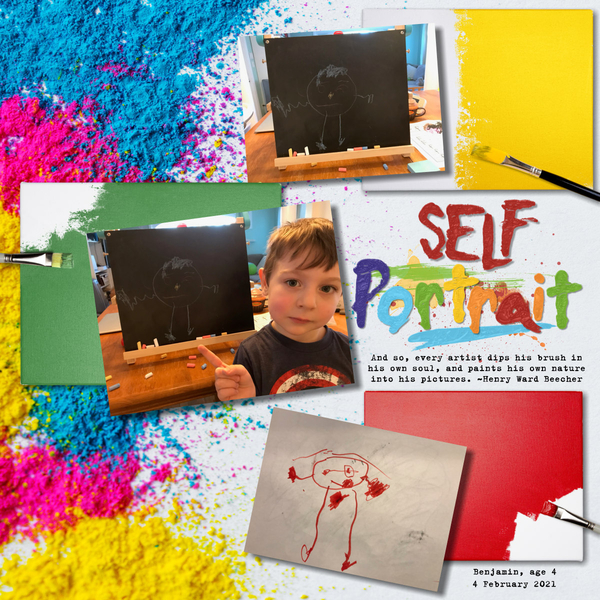 Benjamin Self Portrait 2021