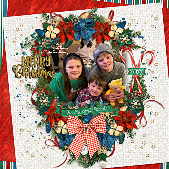 Bennett and Ava Christmas