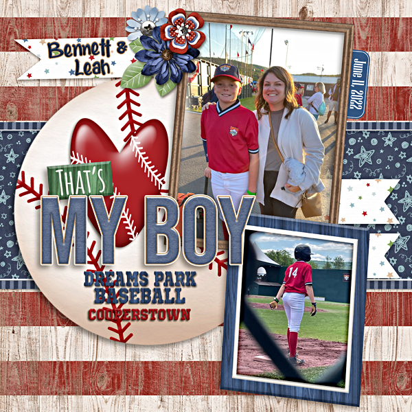 Bennett and Leah at Cooperstown