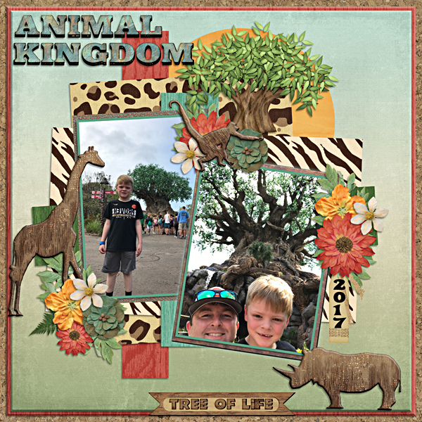 Bennett at animal kingdom