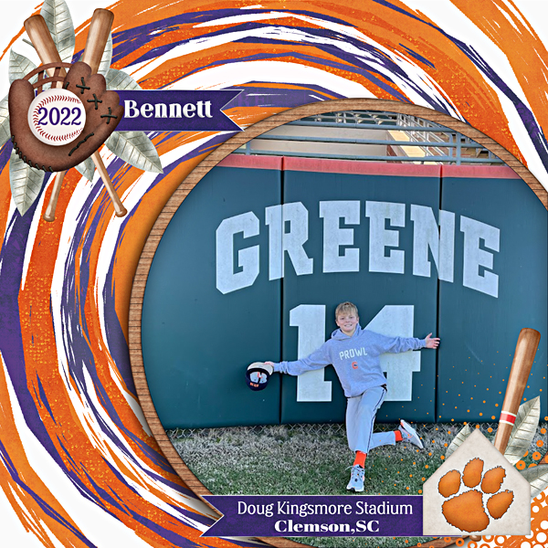 Bennett at Clemson Camp