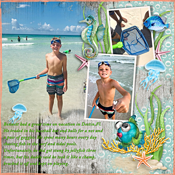 Bennett at Destin Florida