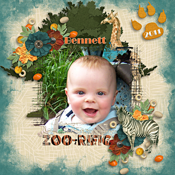 Bennett at the zoo