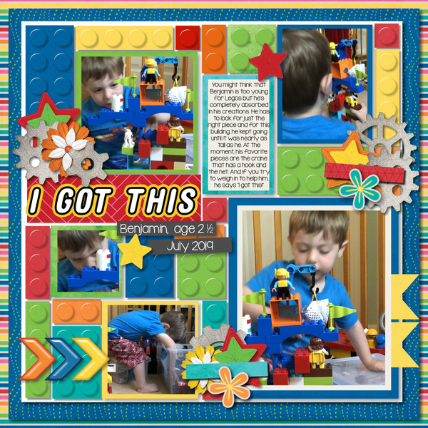 Benny Lego Builder 2019