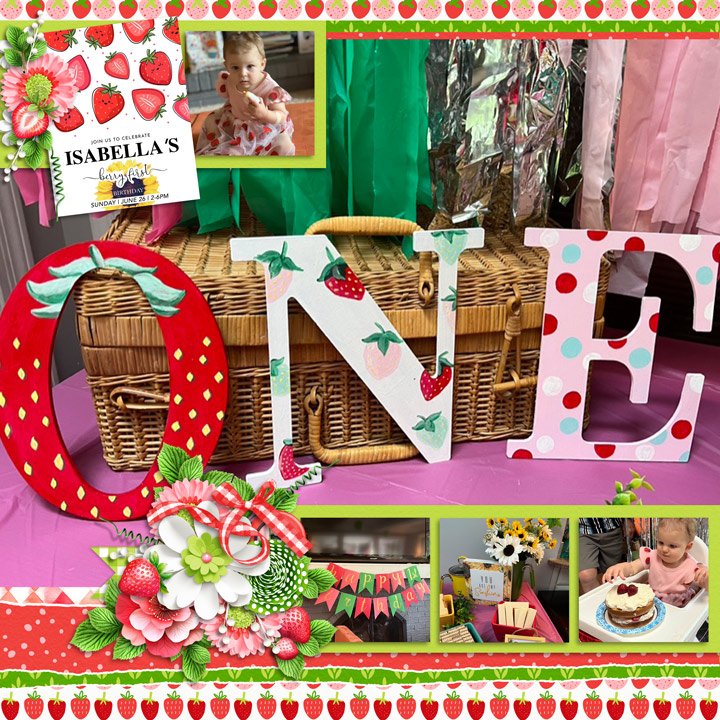 Berry First Birthday