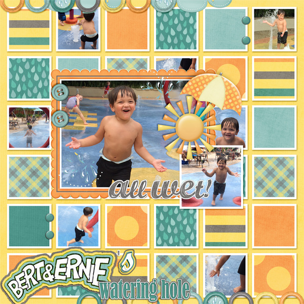 Bert and Ernie Splash Park