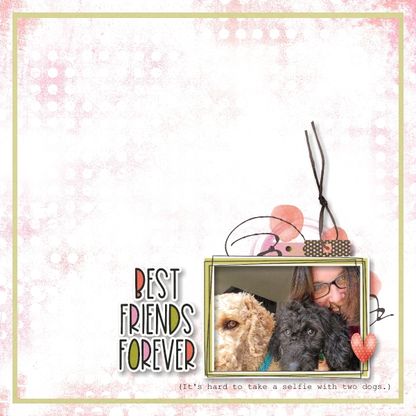 Best Friends Forever/Two Dog Selfie