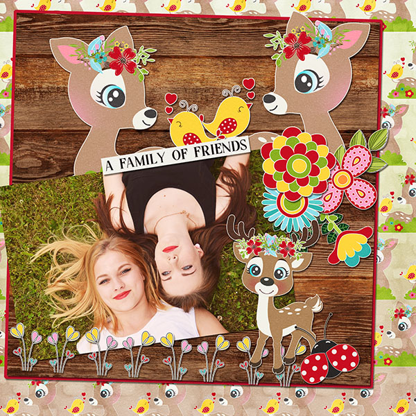 Best Friends Scrap Kit By Cutie Pie Scraps