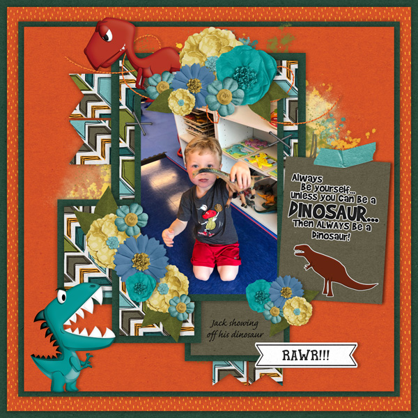 Besties 1 Temp #3-Miss Fish, Rawr-Memory Mosaic