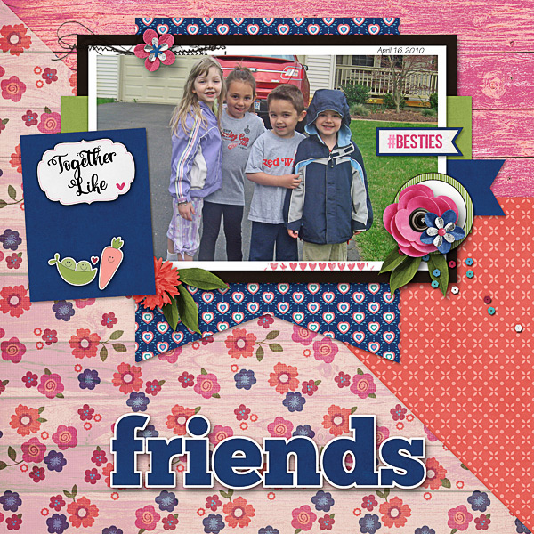 Besties at the Bus Stop