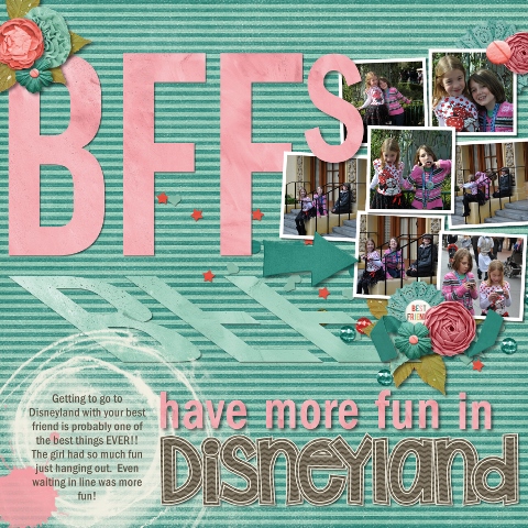 BFFs have more fun in Disneyland